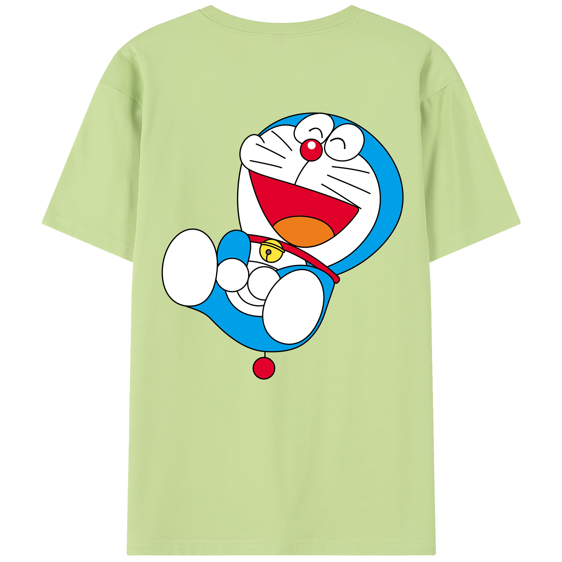 （画像用） ドラえもん Doraemon 綿100％半袖Tシャツ（背面プリント）